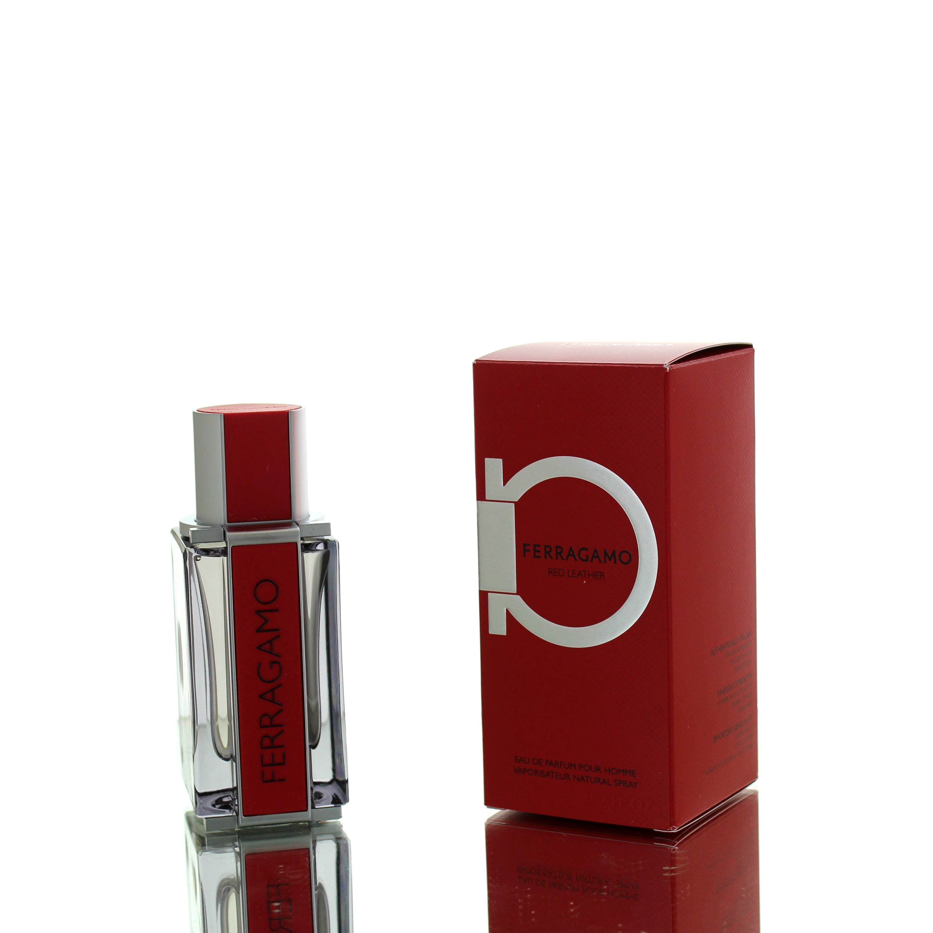 Salvatore Ferragamo Red Leather Eau de Parfum for Men – FragFlex