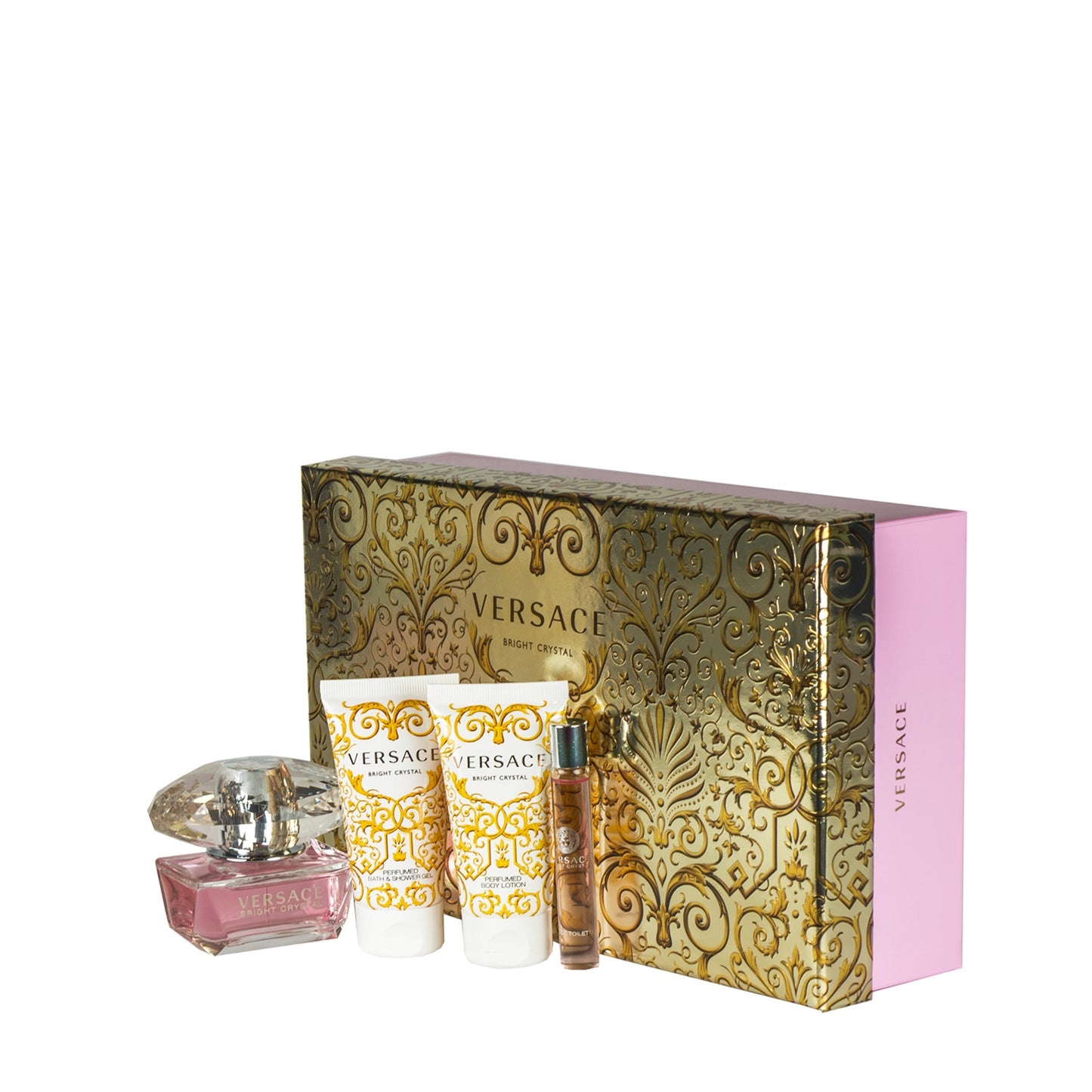 Versace Bright Crystal For Woman Eau De Toilette Perfume Gift Set