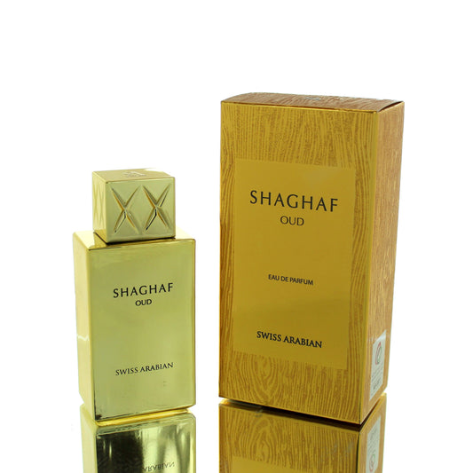 Buy Swiss Arabian Shaghaf Oud For Man/Woman perfume and cologne online  at the lowest price. Fragrancebuy is your source for authentic niche fragrances at wholesale prices in Canada. Buy real perfume online at the best price. Shop deals and buy legit fragrance at wholesale price in Canada