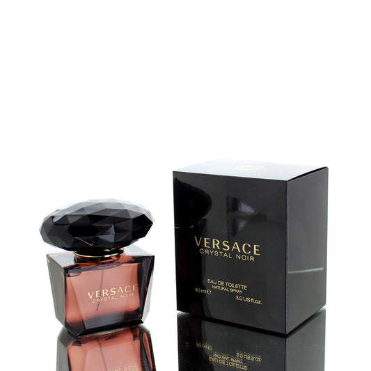 Versace Crystal Noir For Woman Eau De Toilette Perfume Boxed