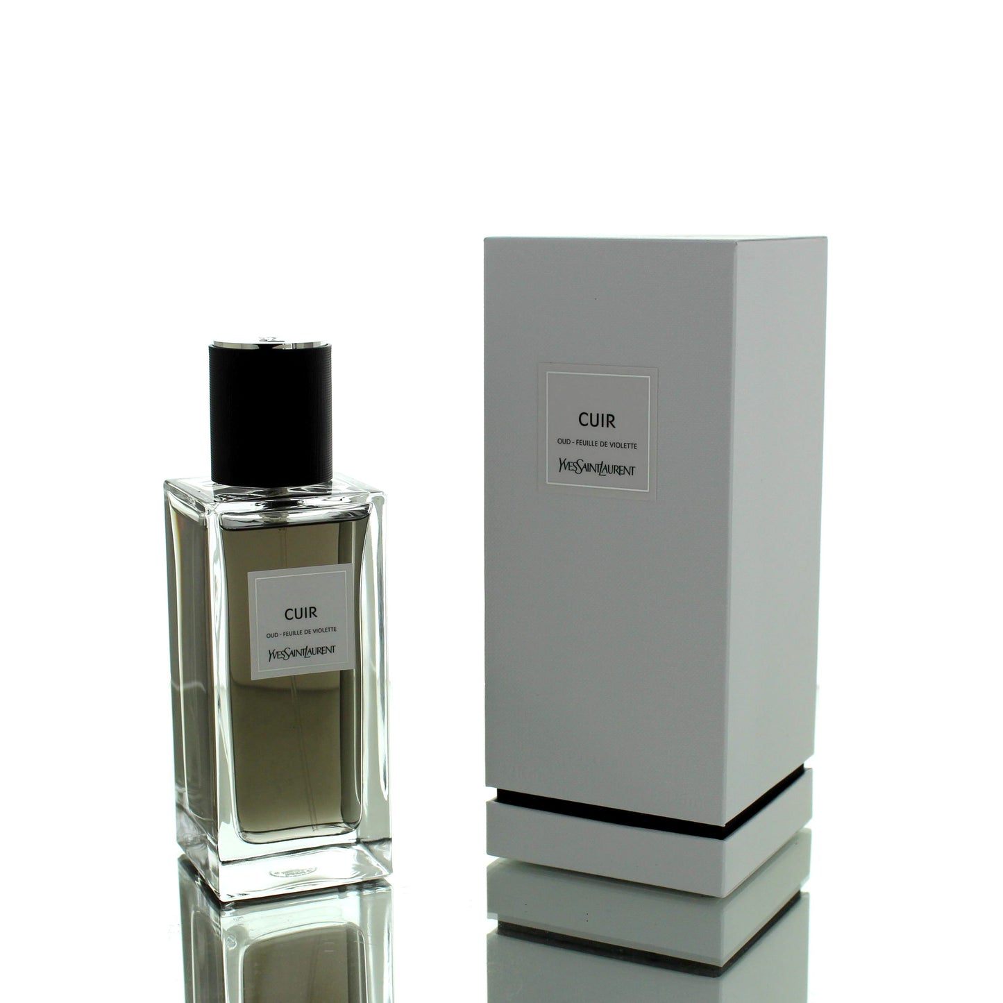 Yvessaintlaurent Feuille De Violette Cuir Oud